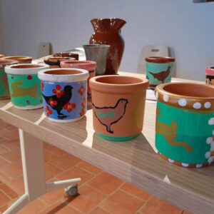 atelier peinture poterie